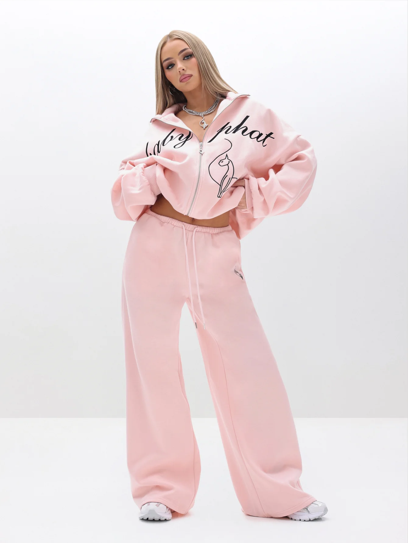 Baggy Sweatpants With Appliqué - Image 3