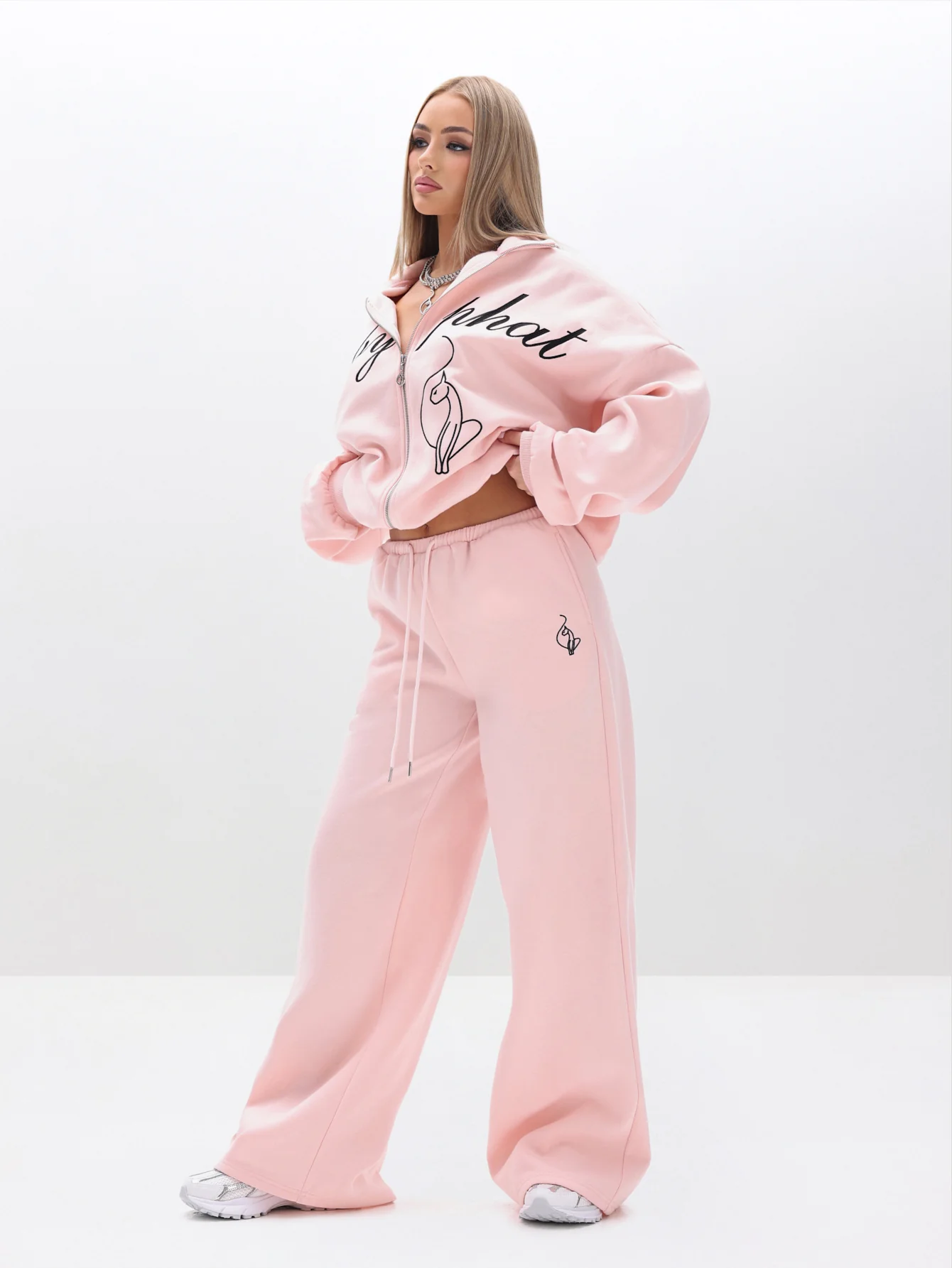 Baggy Sweatpants With Appliqué - Image 4