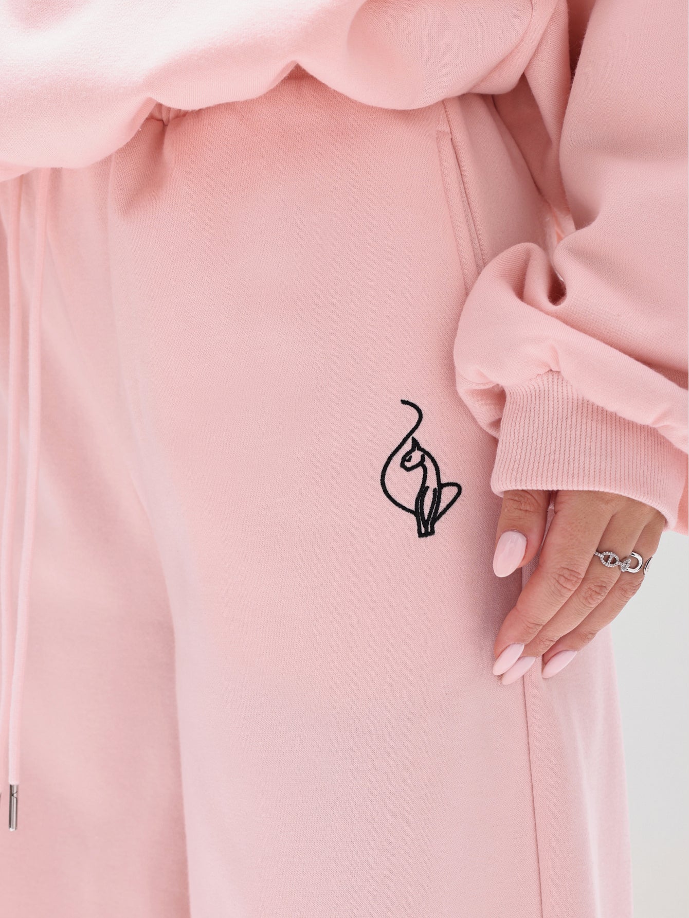 Baggy Sweatpants With Appliqué - Image 6