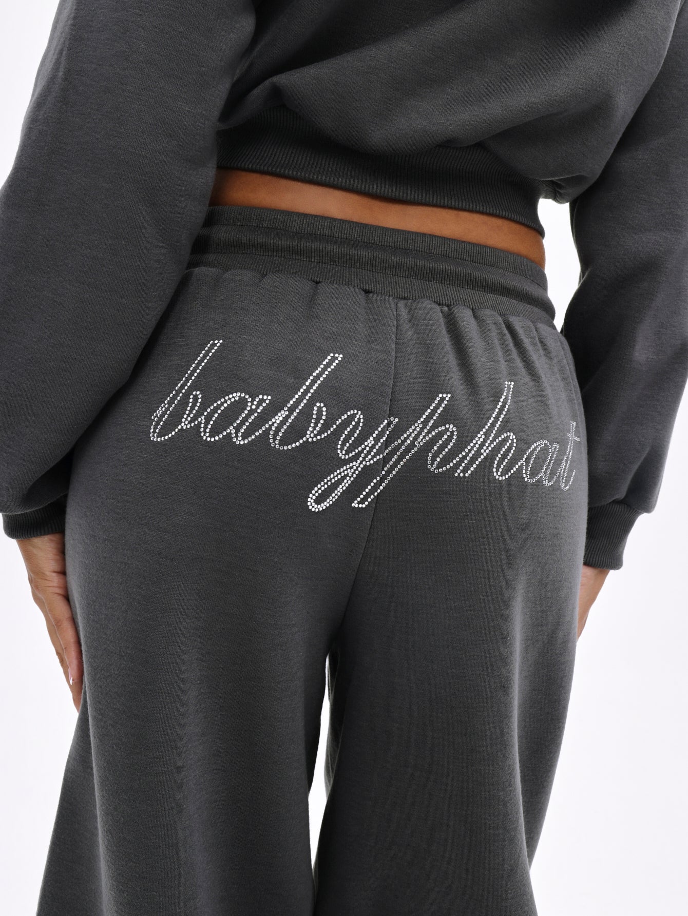 Baggy Sweatpant with Rhinestones - Image 7