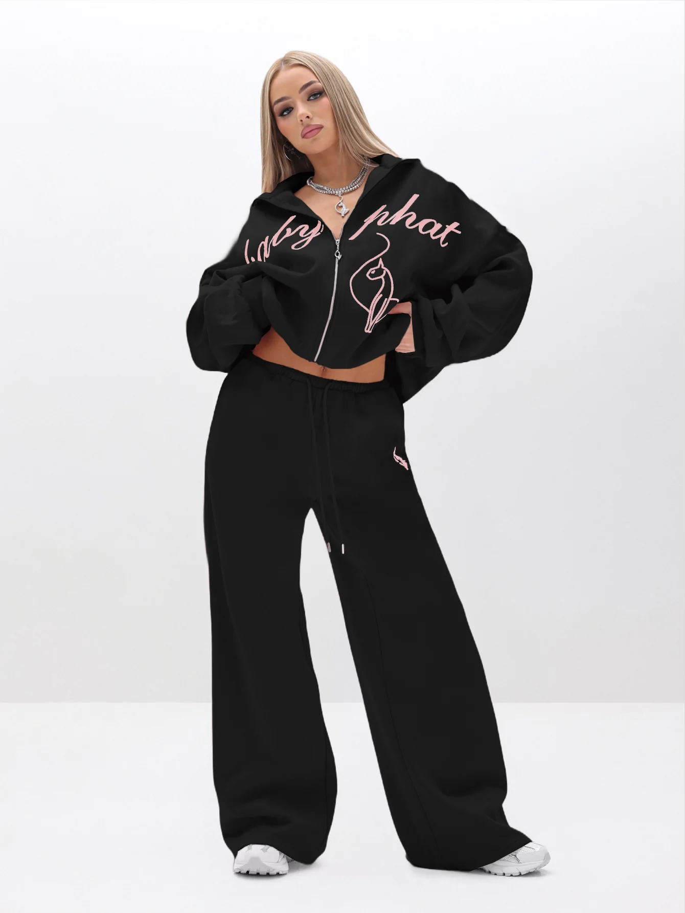 Baggy Sweatpants With Appliqué - Image 5