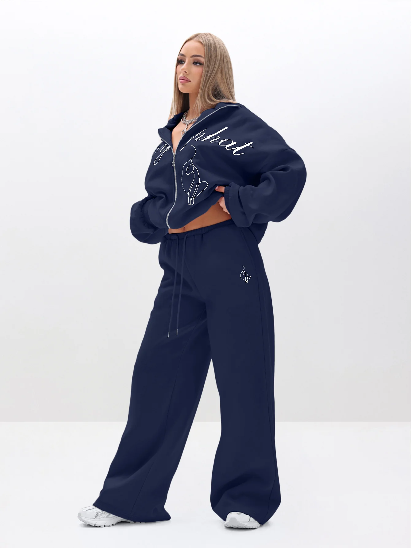 Baggy Sweatpants With Appliqué - Image 2