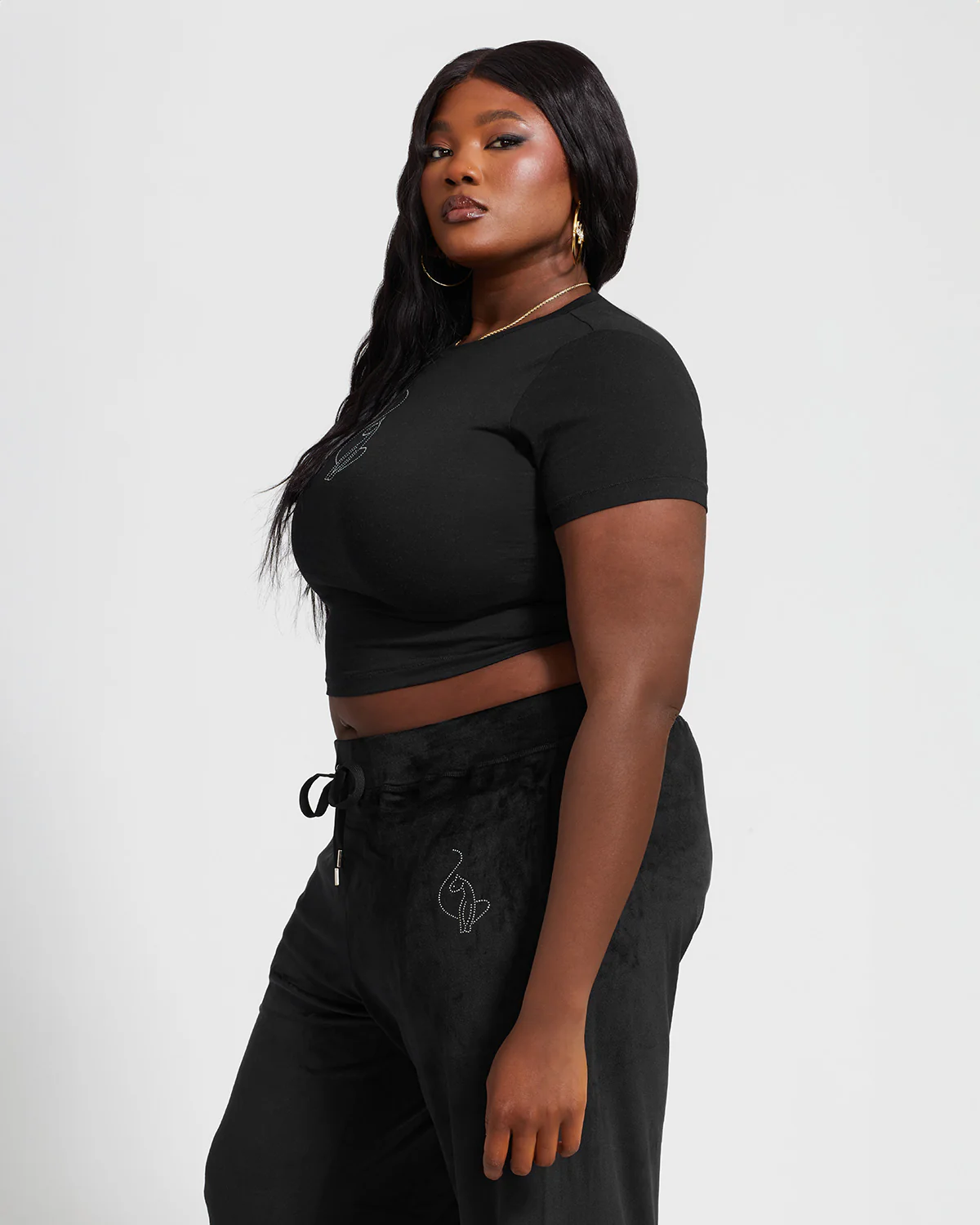 Essential Rhinestone Logo Tee - Image 3