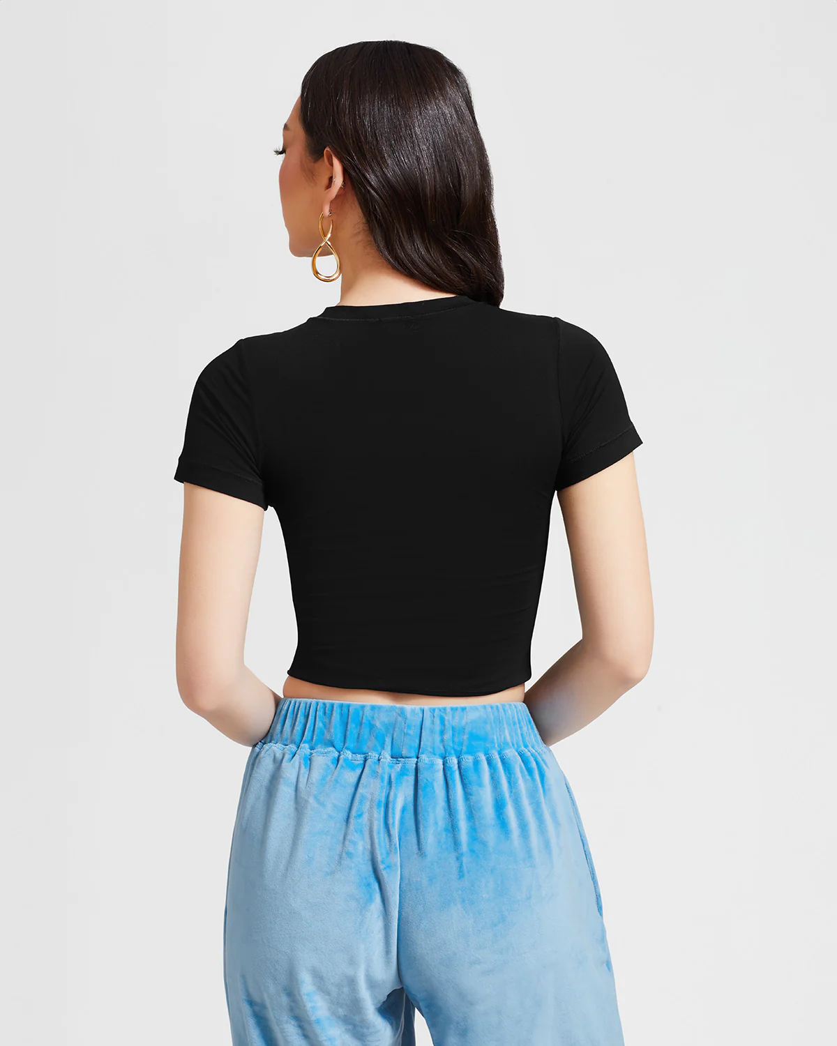 Essential Rhinestone Logo Tee - Image 9
