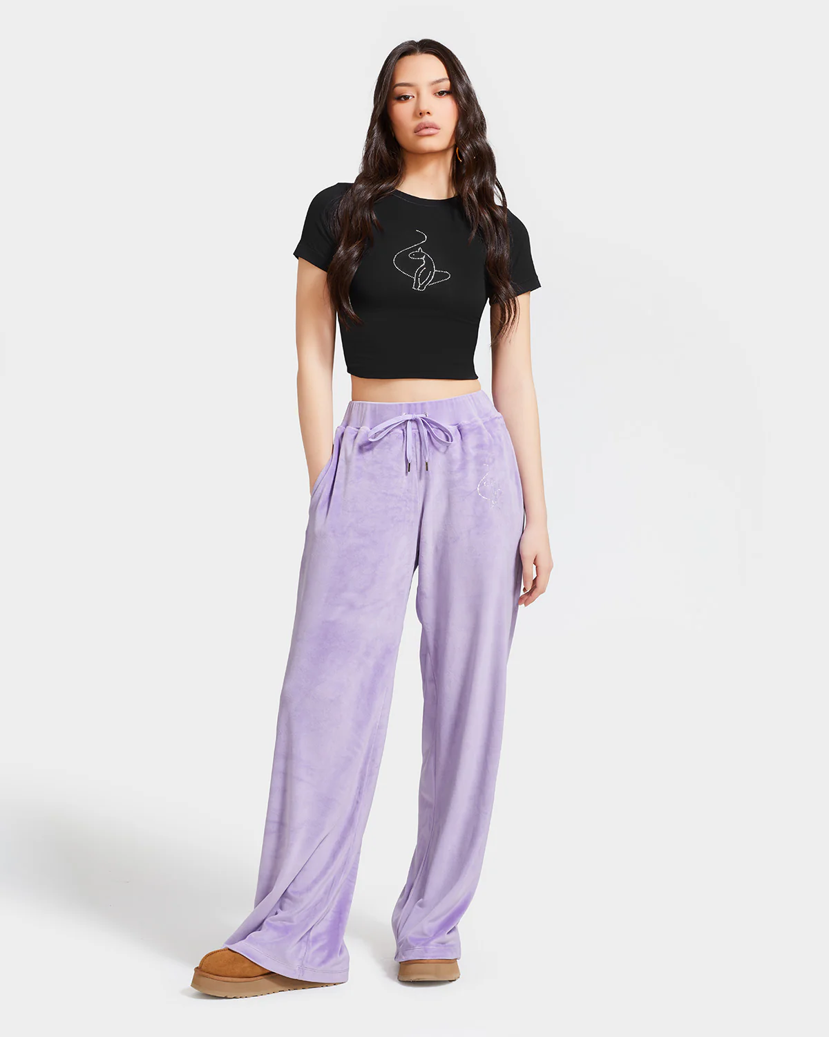 Essential Wide Leg Track Pant - Image 10