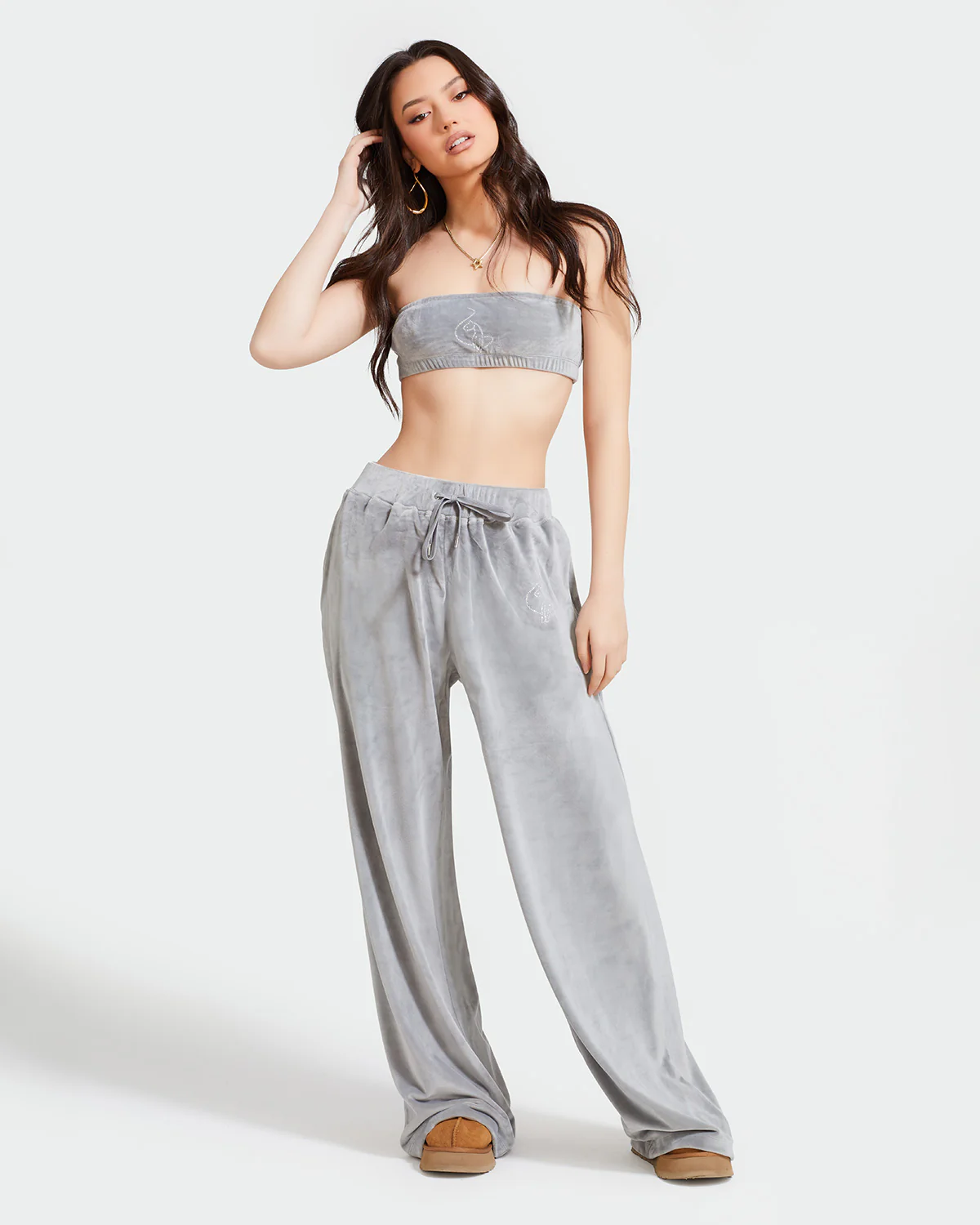 Essential Wide Leg Track Pant - Image 4