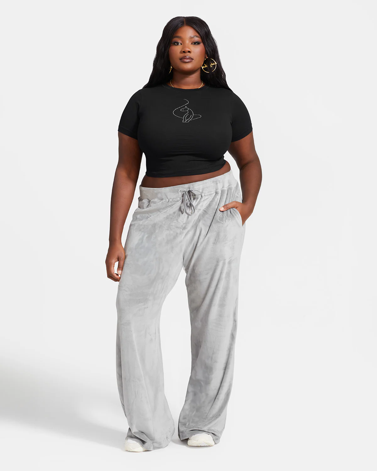 Essential Wide Leg Track Pant - Image 9