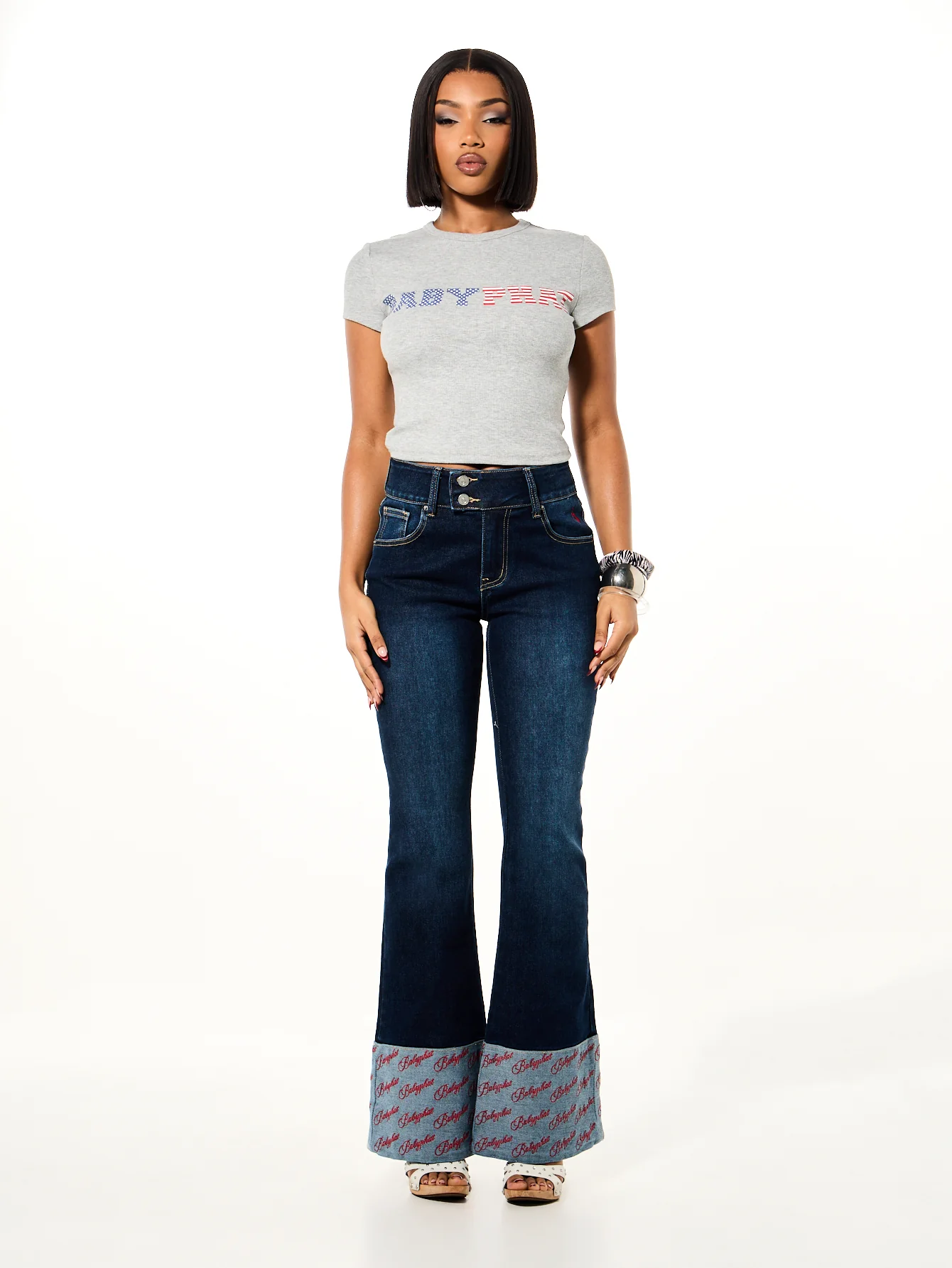 Flag Baby Tee - Image 3