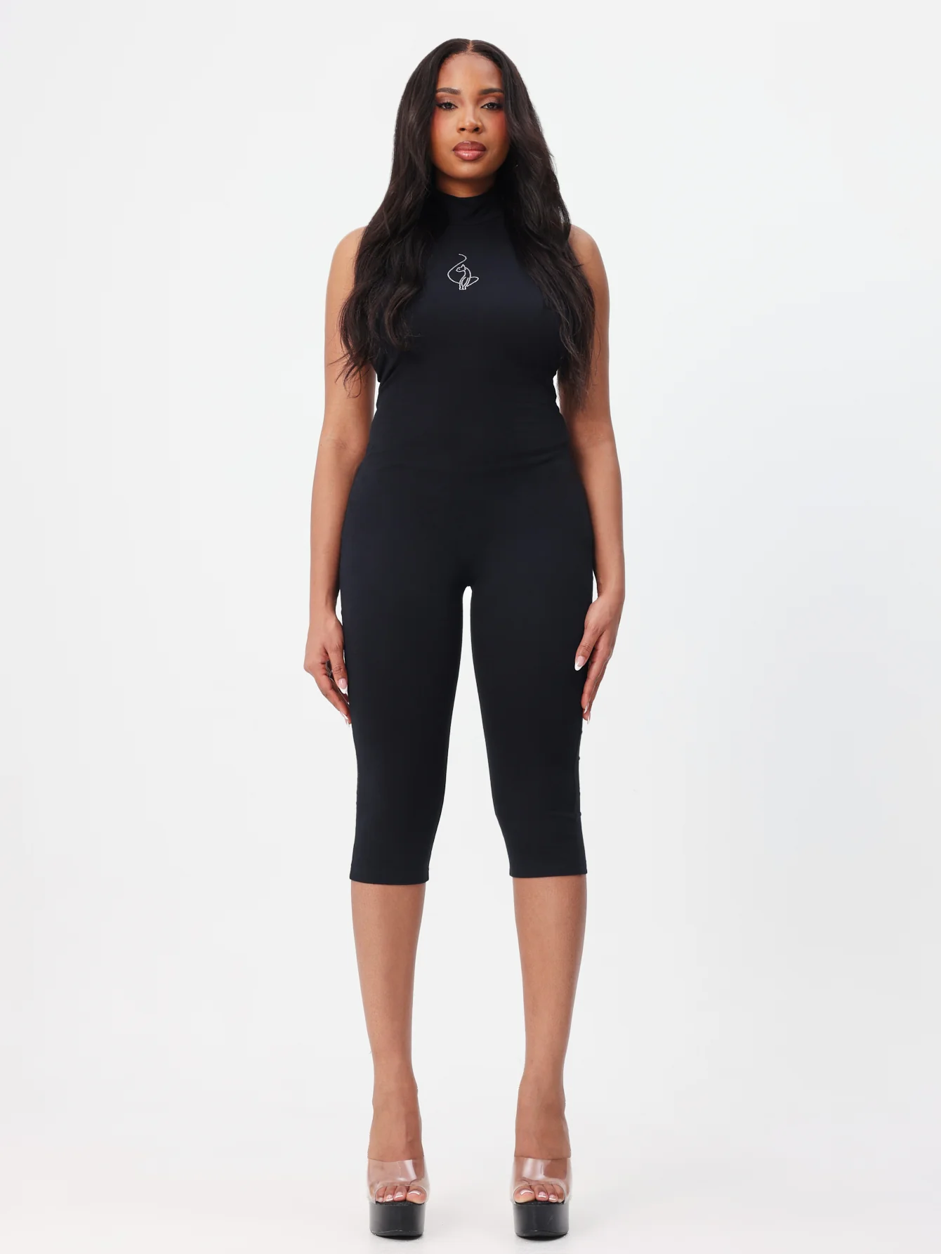 Halter Jumpsuit With Open Back - Image 6