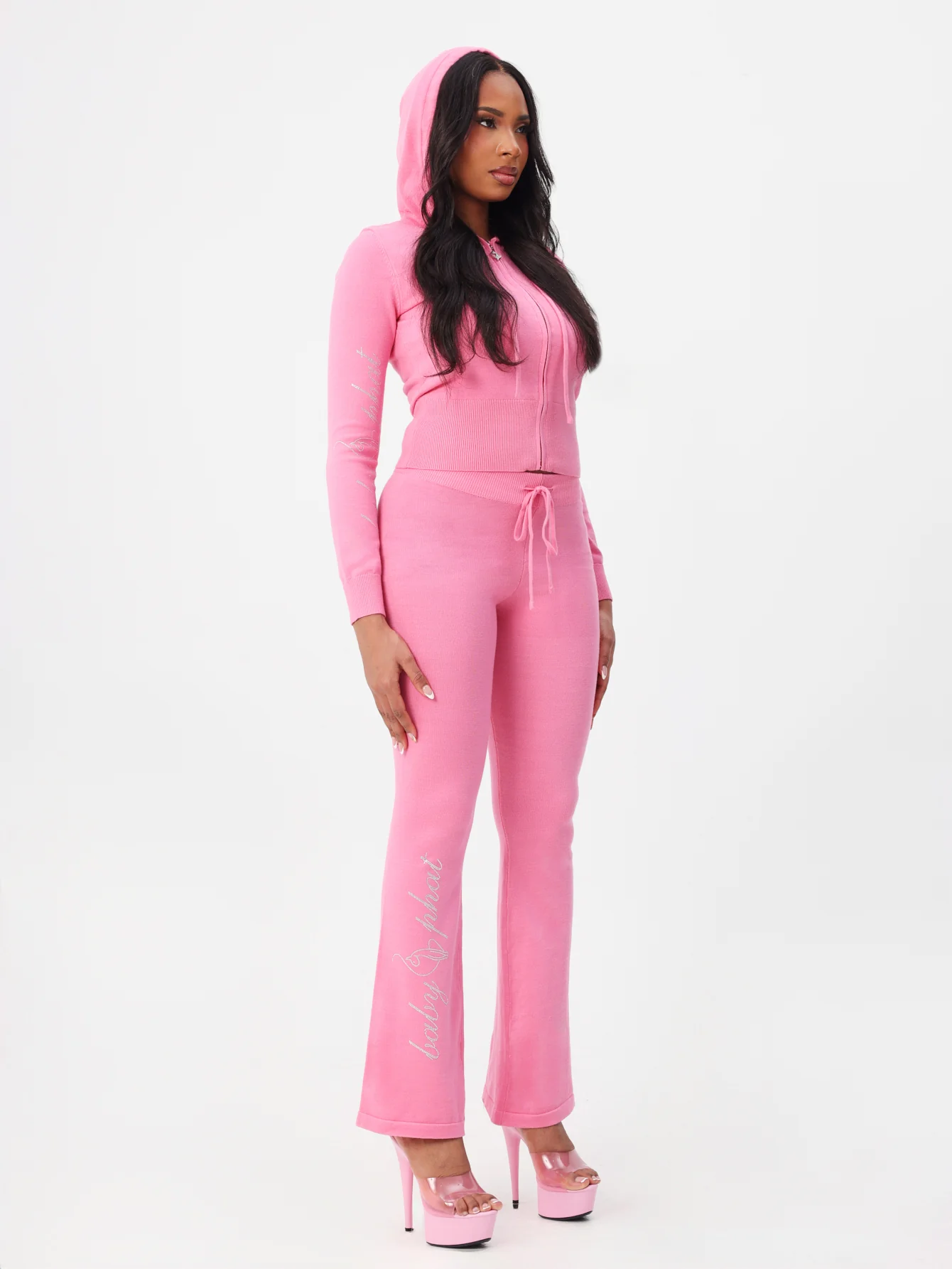 Knit Flare Leggings - Image 5