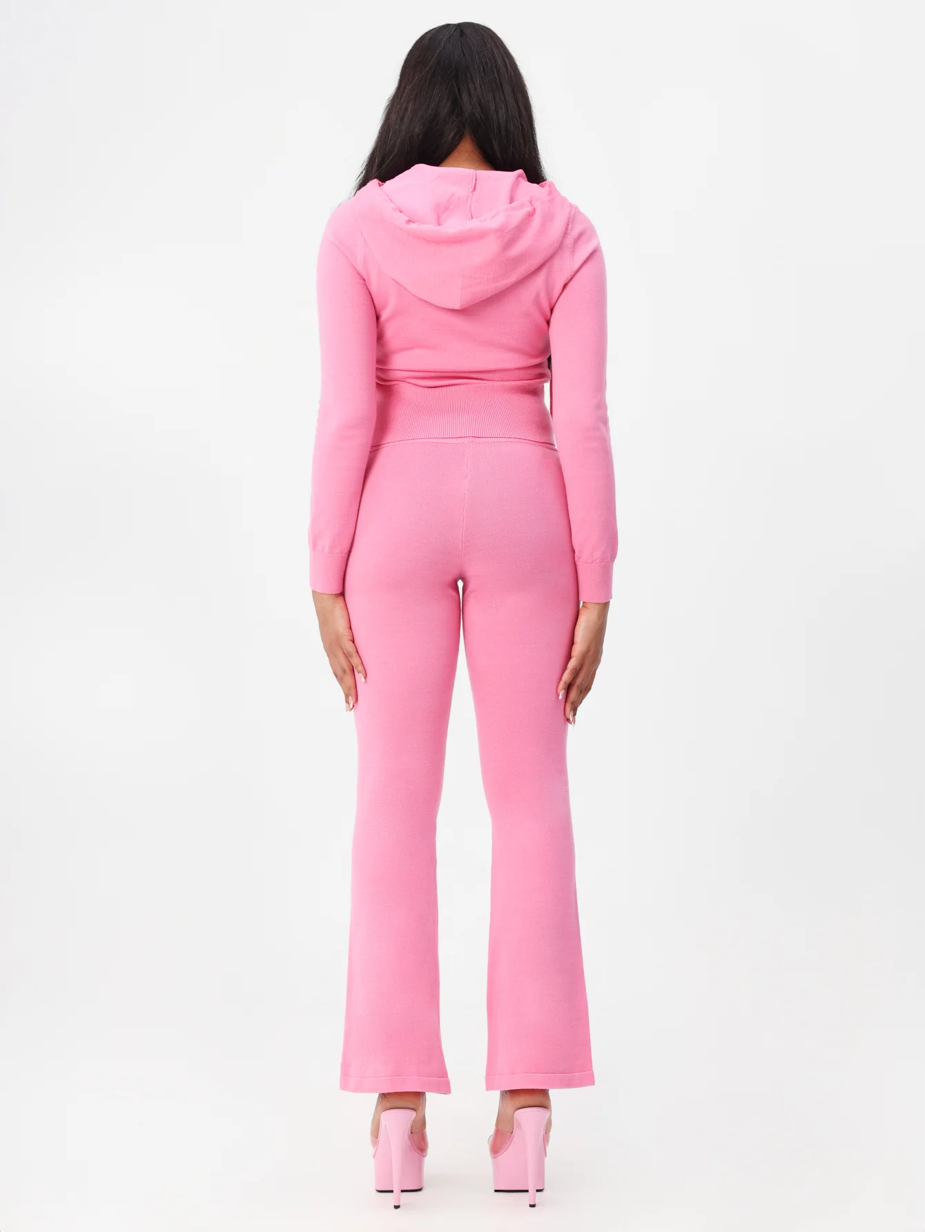 Knit Flare Leggings - Image 6