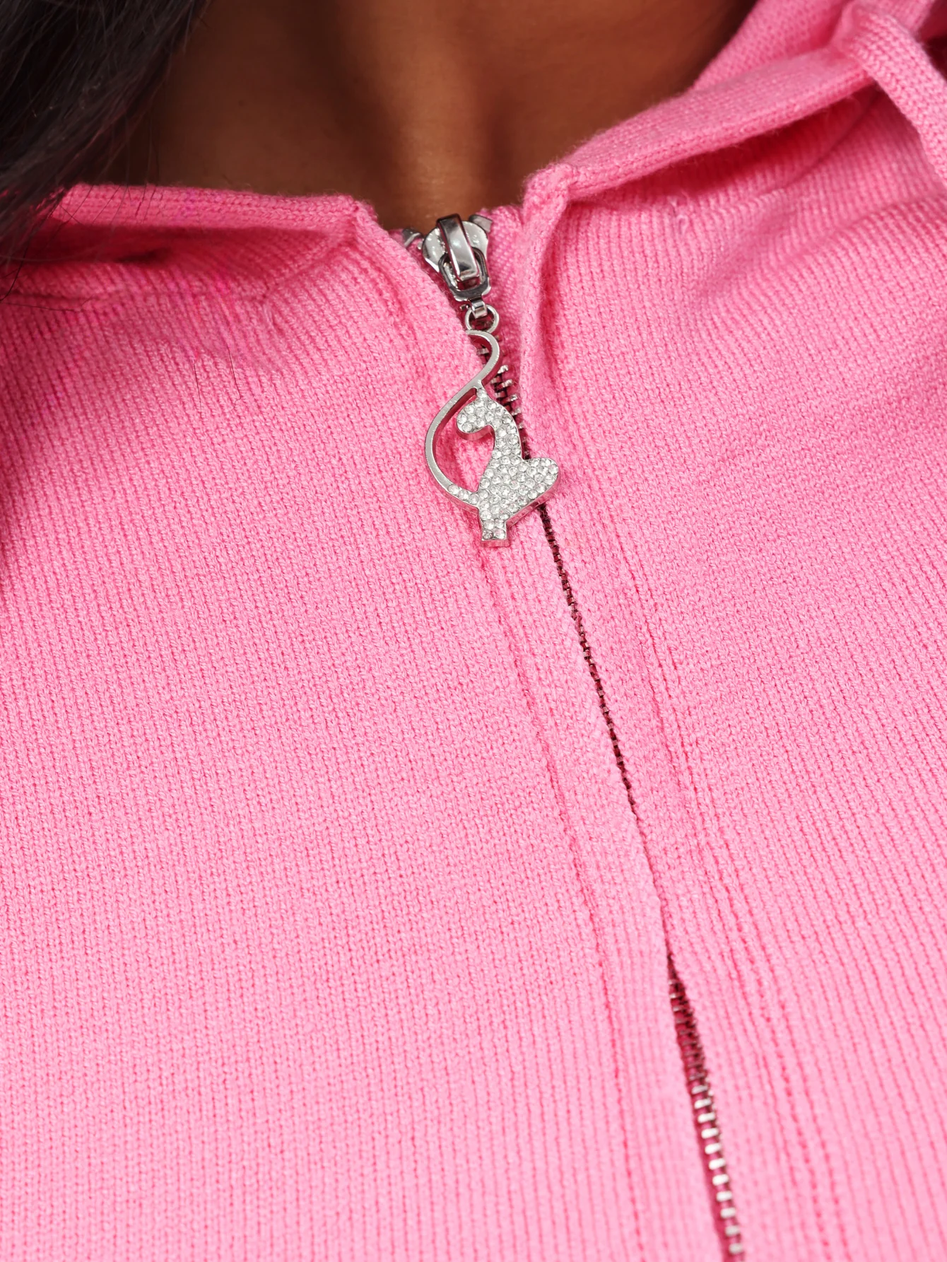 Knit Hooded Top - Image 4