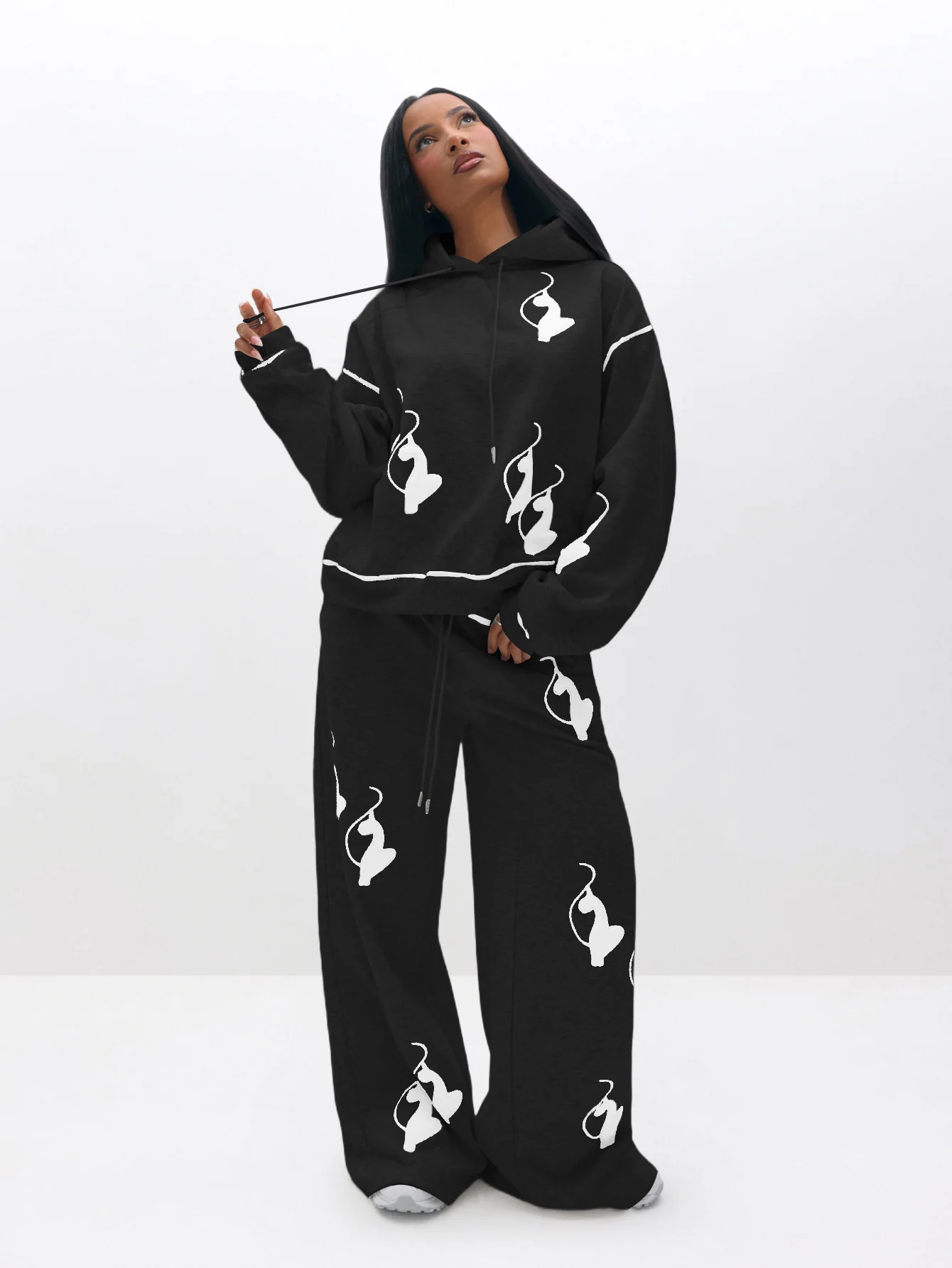 Logo Marled Hoodie - Image 4