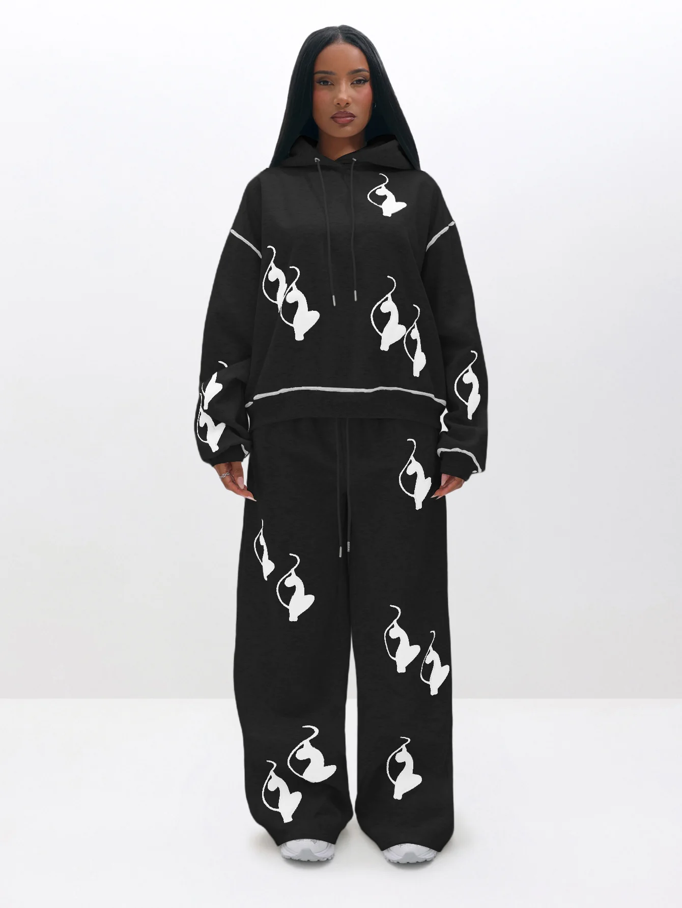 Logo Marled Hoodie - Image 5