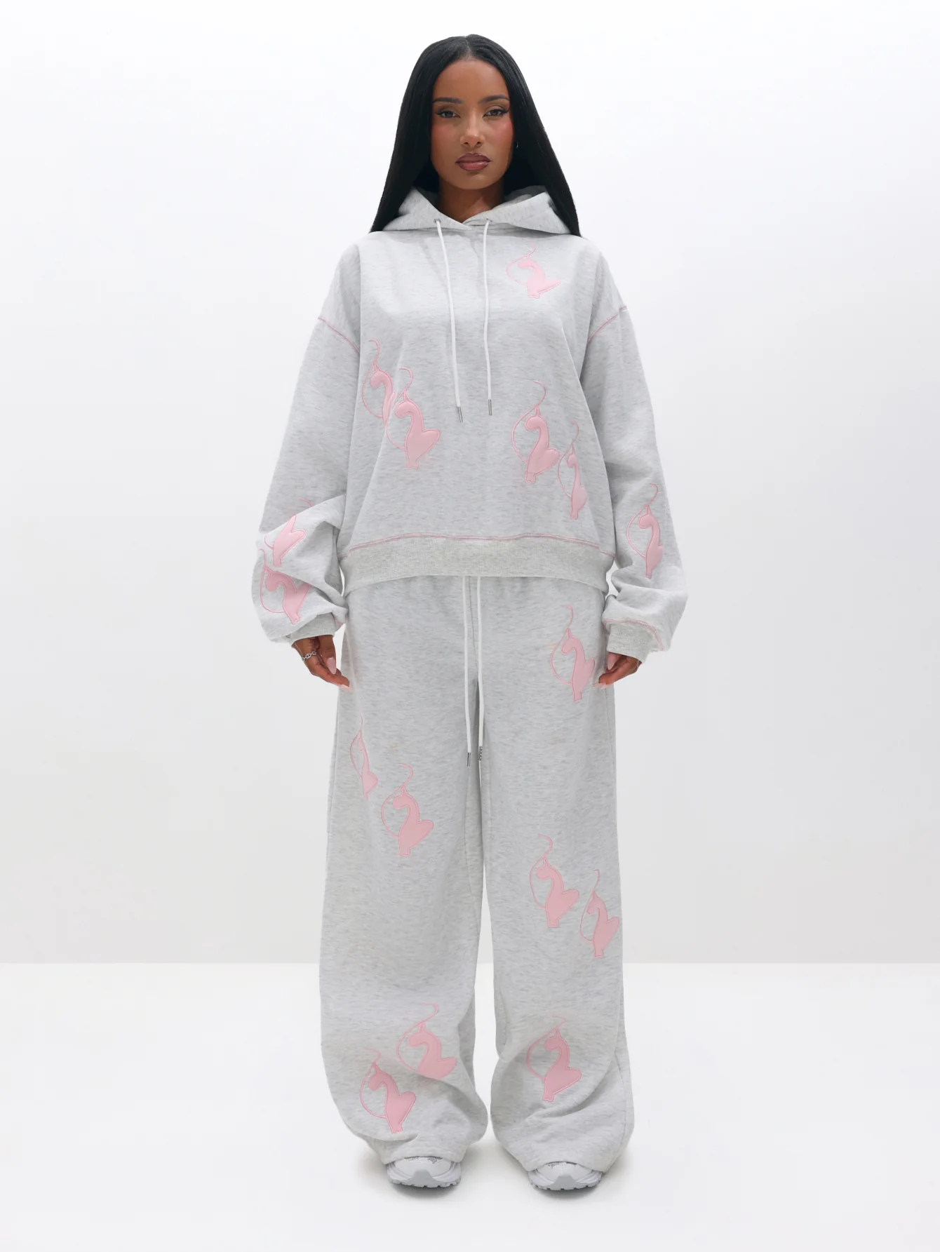 Logo Marled Hoodie - Image 5