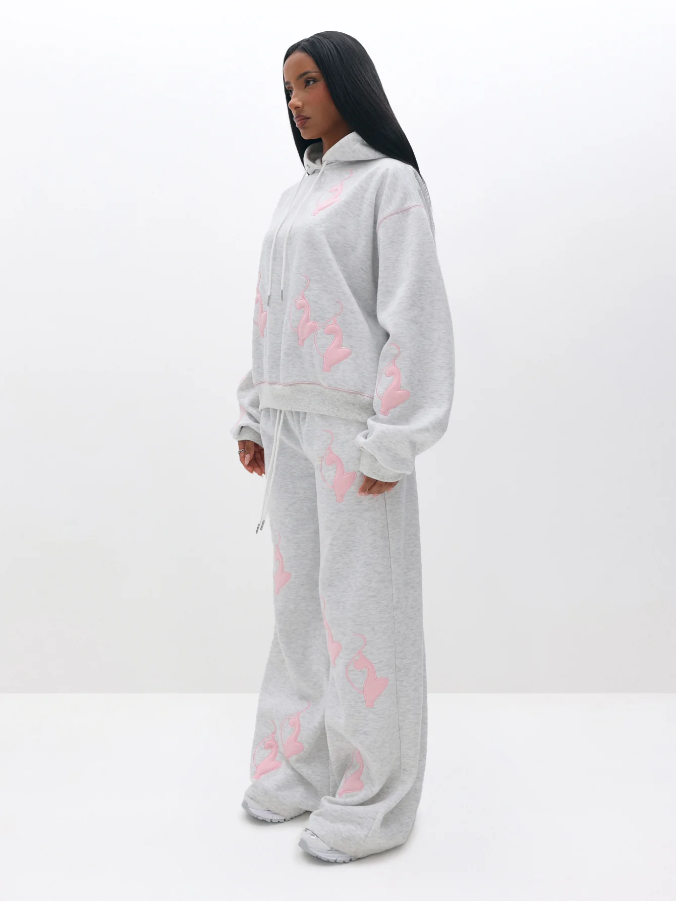 Logo Marled Hoodie - Image 6