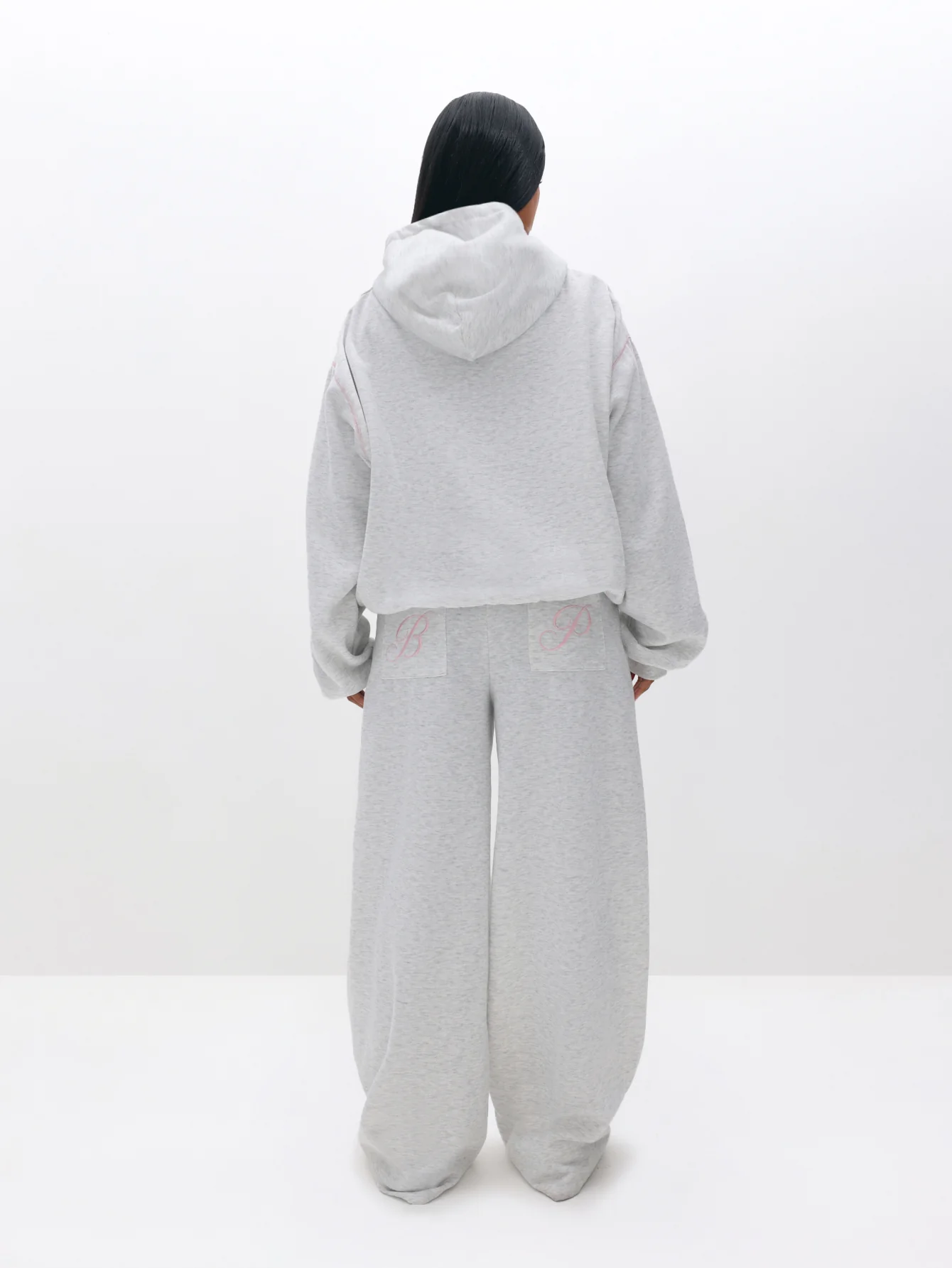 Logo Marled Hoodie - Image 7