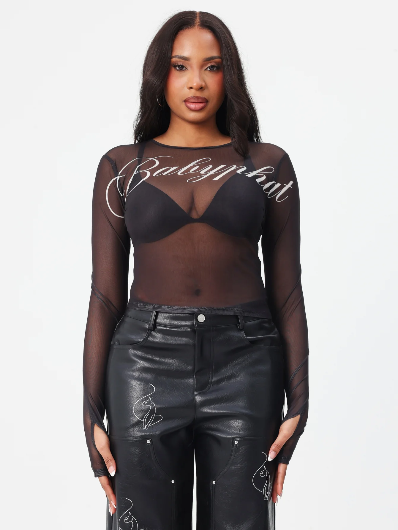 Logo Mesh Long Sleeve - Image 5