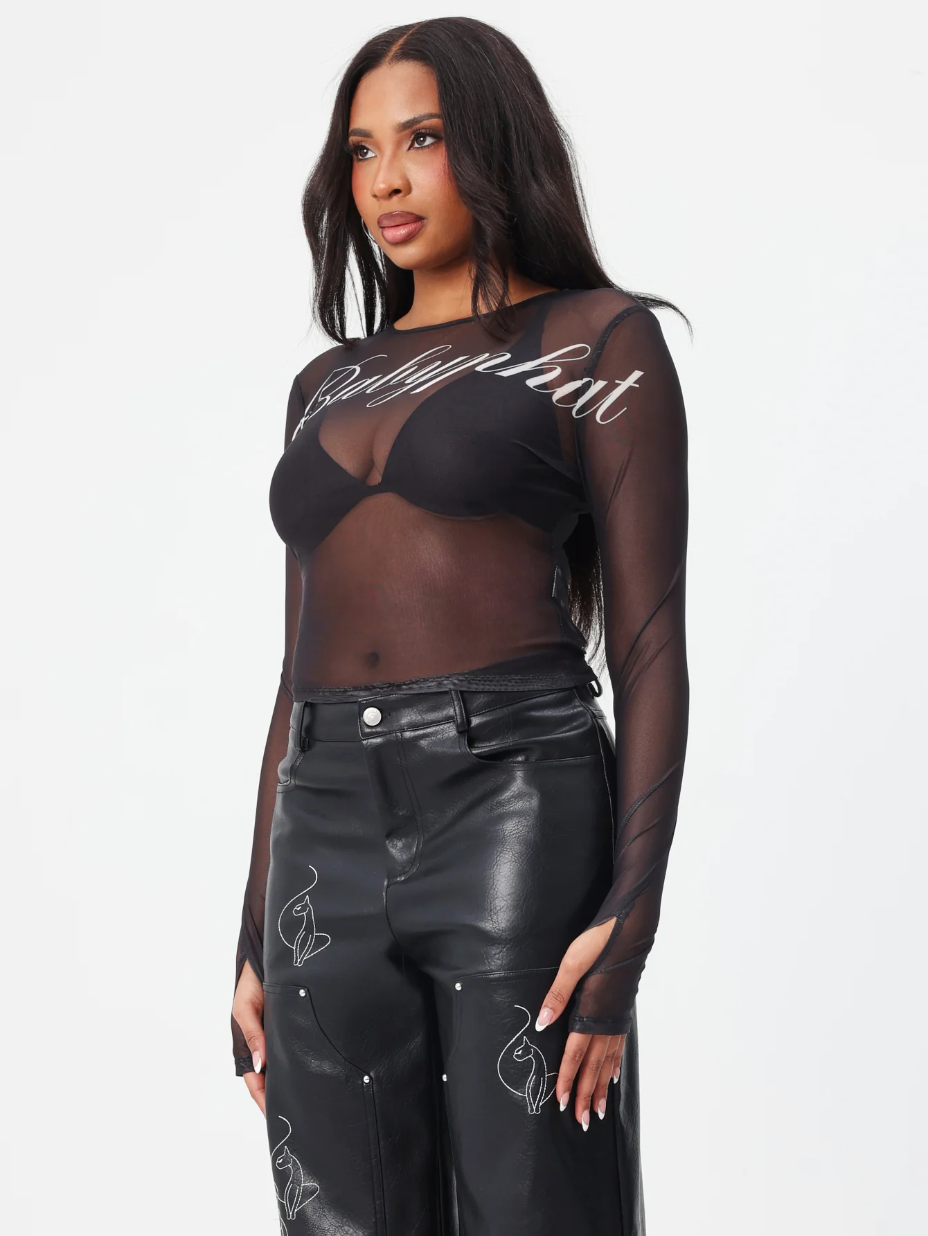 Logo Mesh Long Sleeve - Image 6