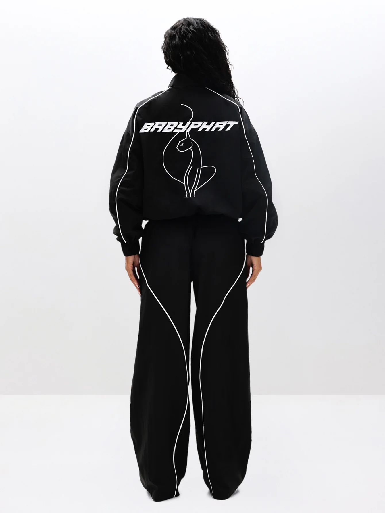 Nylon Track Jacket - Image 10