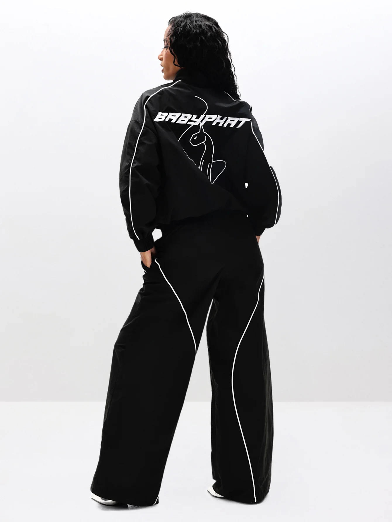 Nylon Track Jacket - Image 11