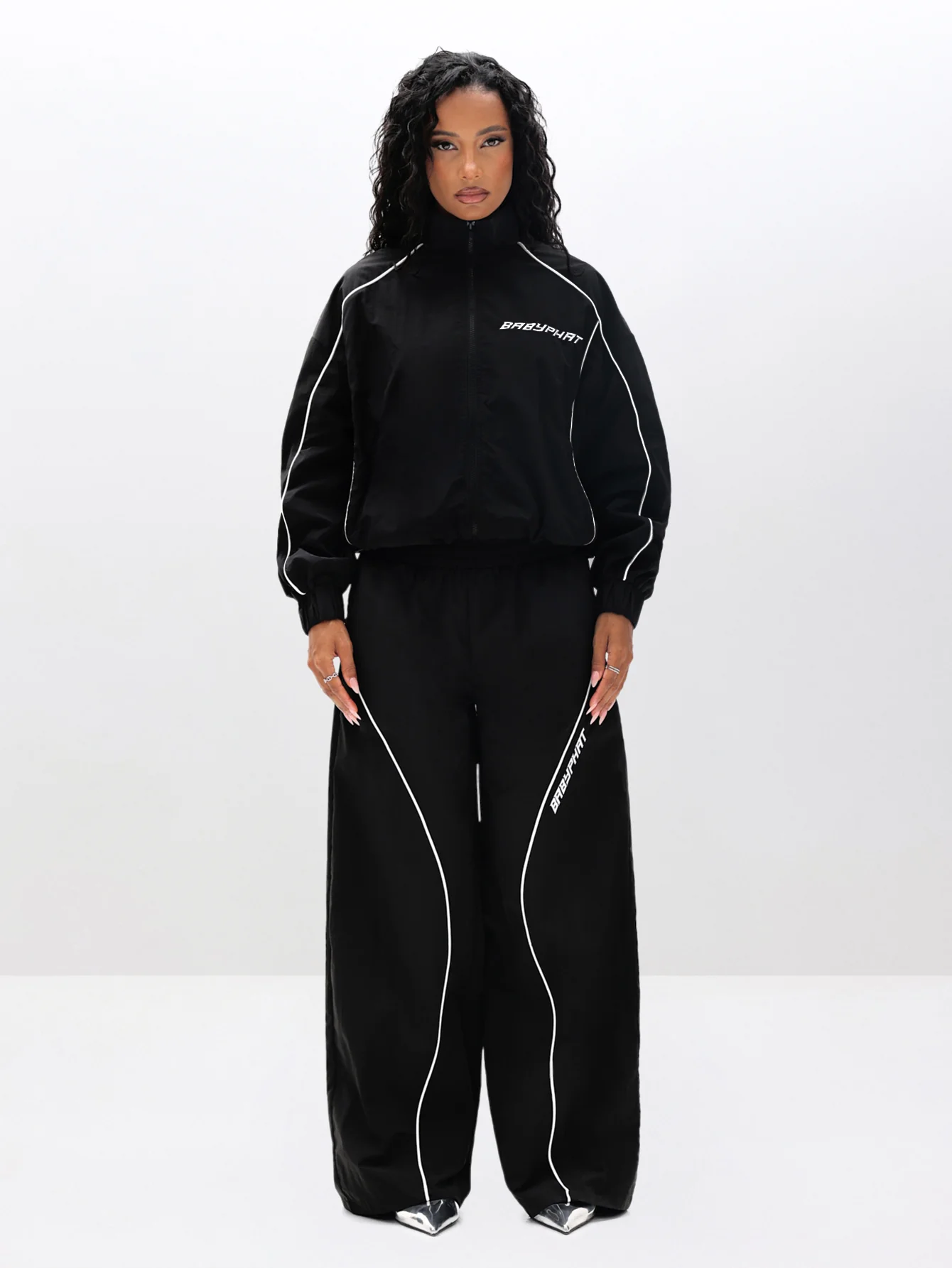 Nylon Track Jacket - Image 6