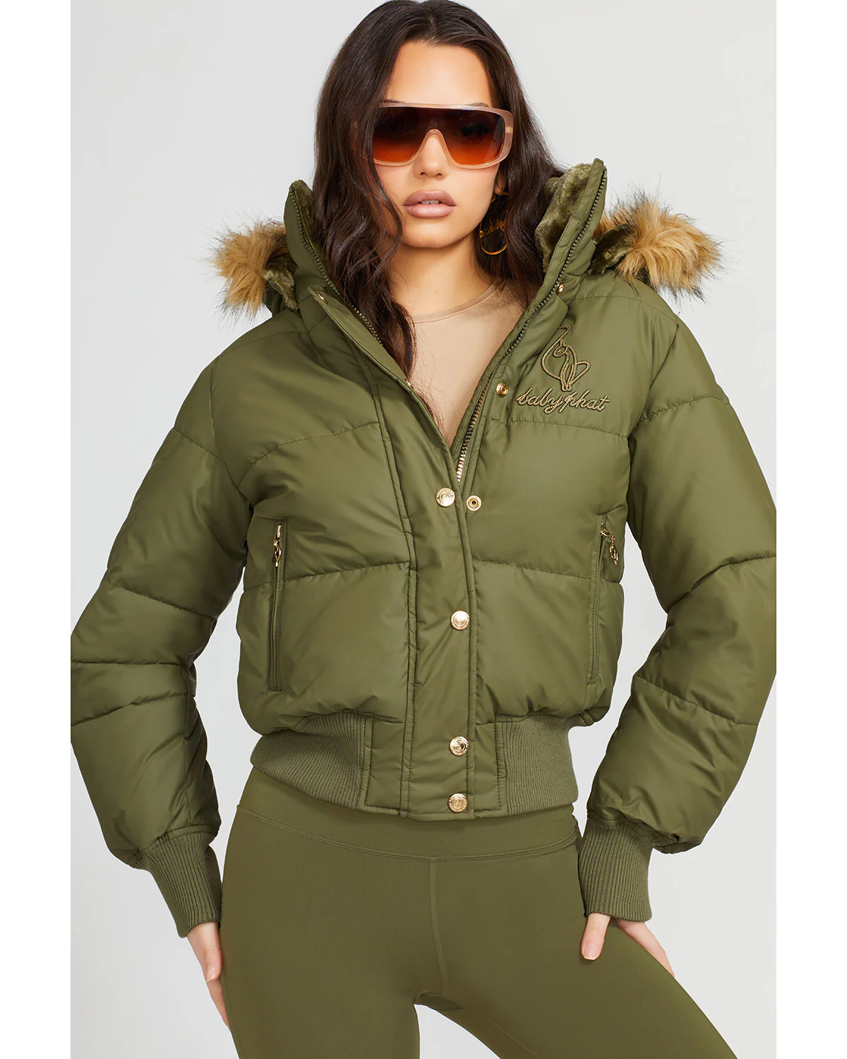 OLIVE PUFFER - Image 4