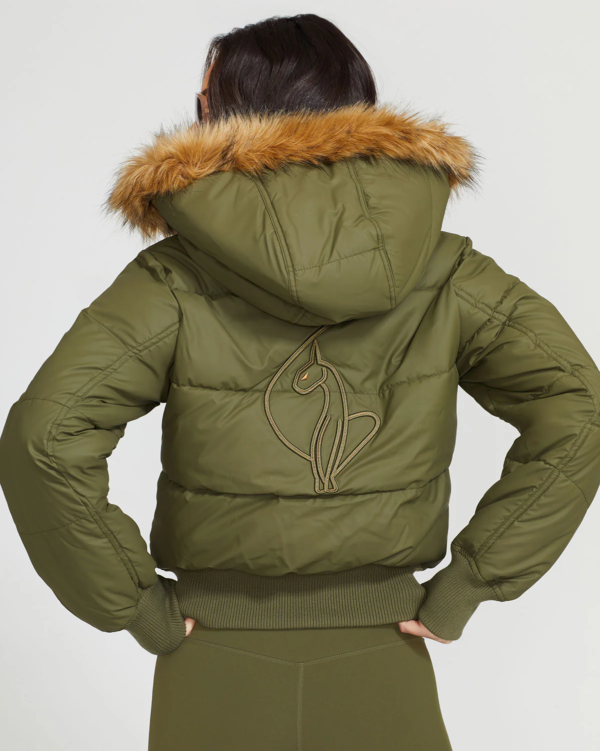 OLIVE PUFFER - Image 9