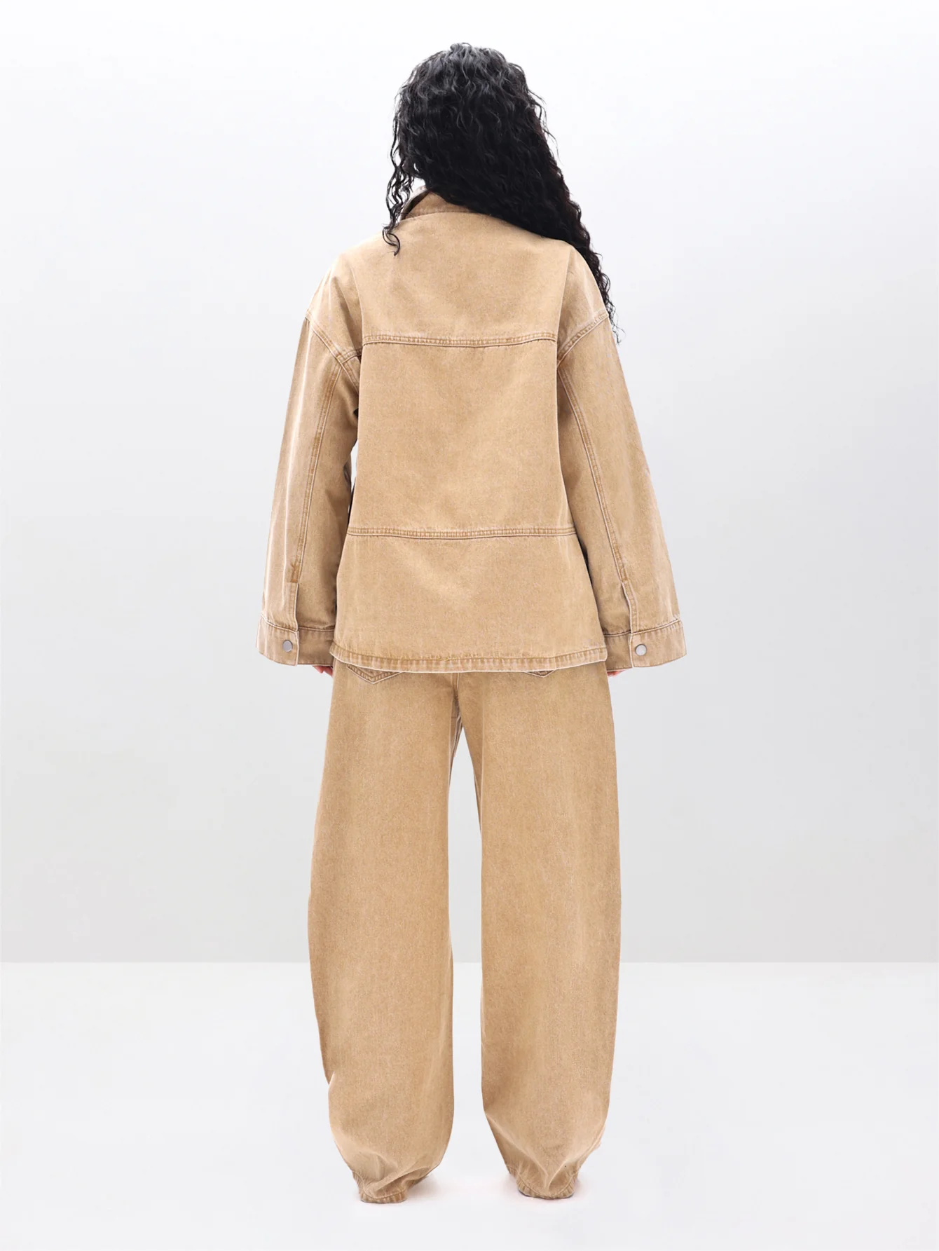 Oversized Denim Shacket - Image 6