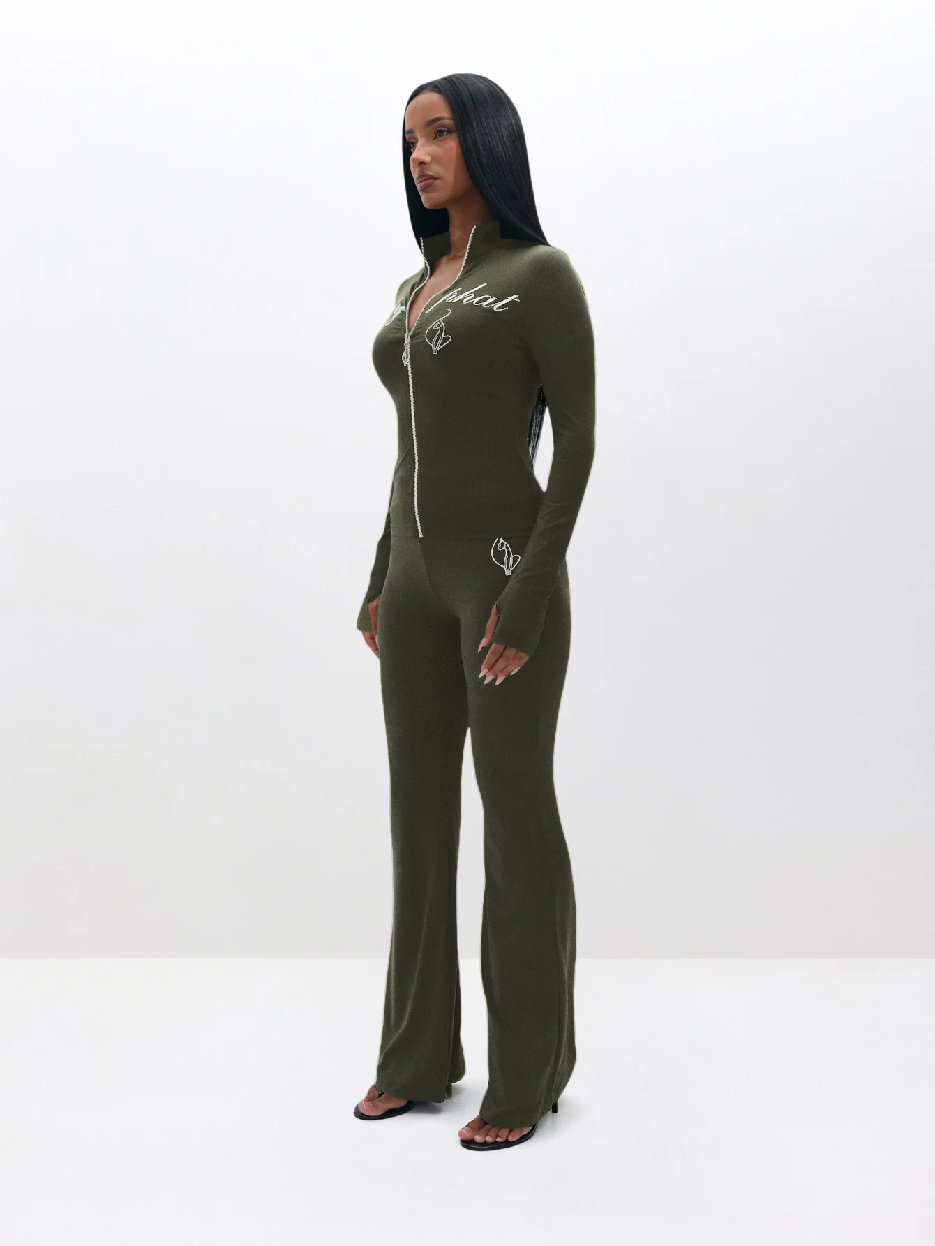 Pull on Flare Leggings - Image 3