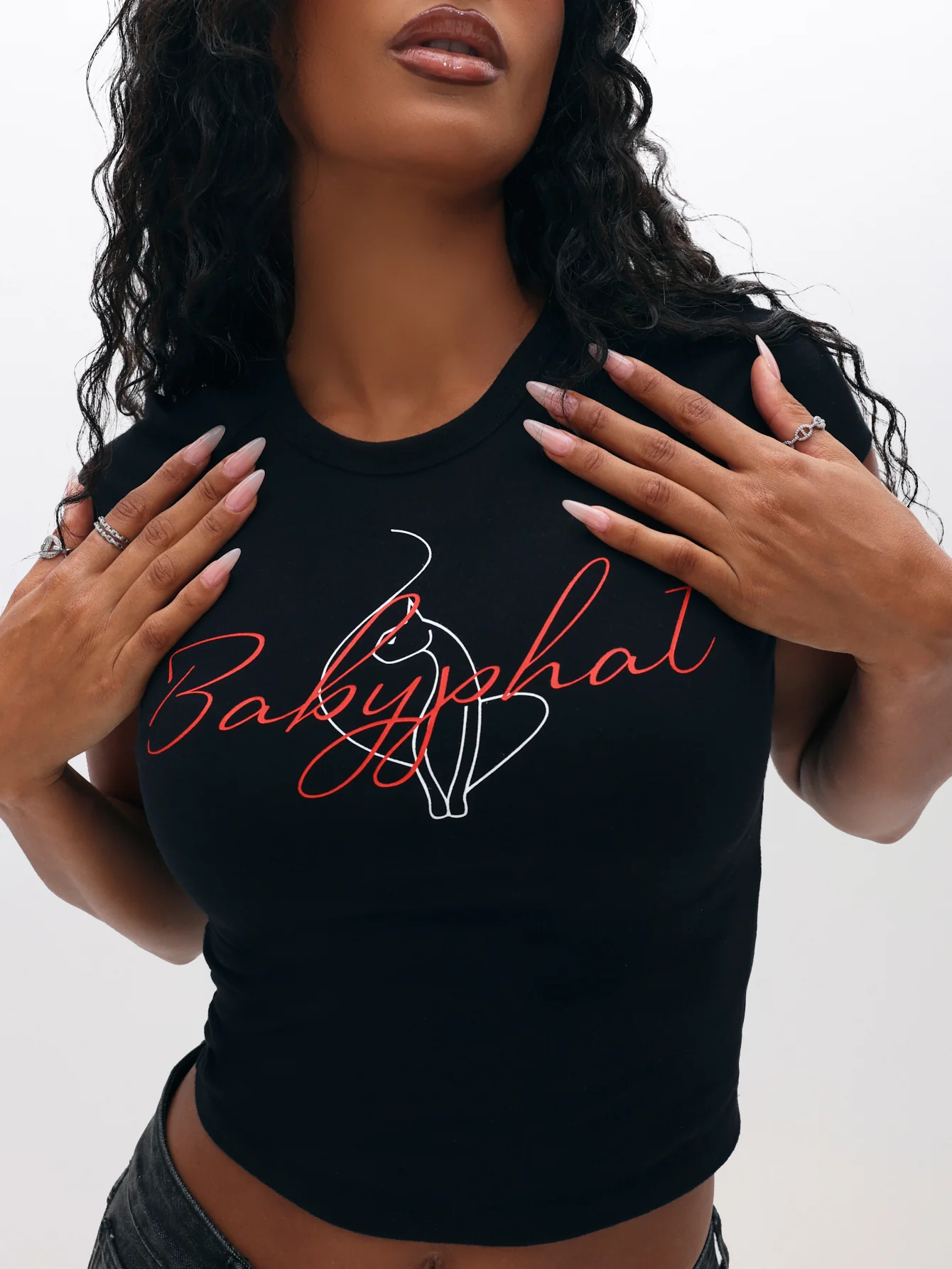 Raglan Graphic Baby Tee - Image 4
