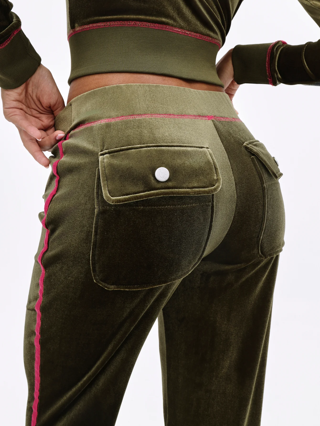 Retro Velour Flare Sweatpant - Image 6