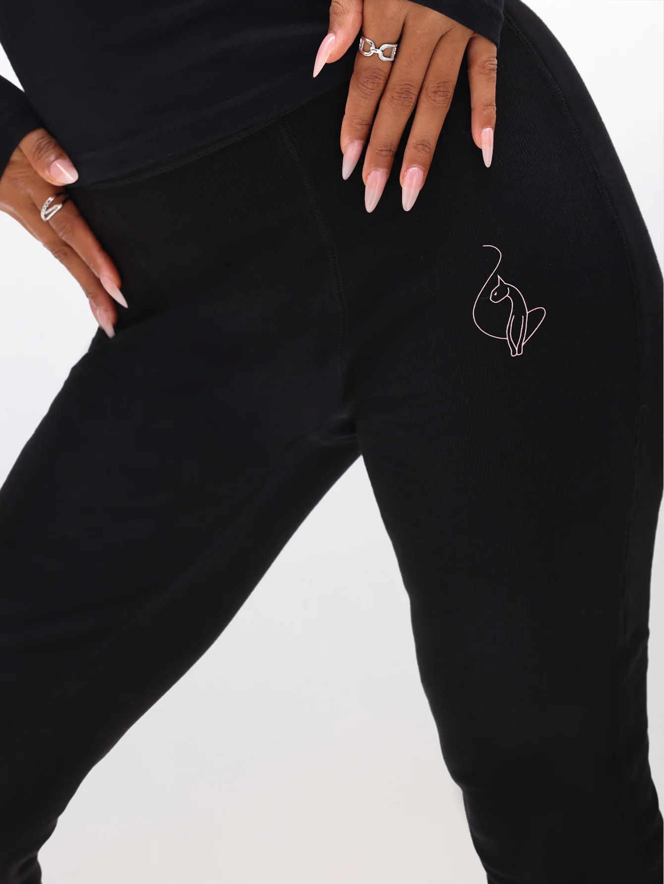 Ribbed Leggings - Image 2
