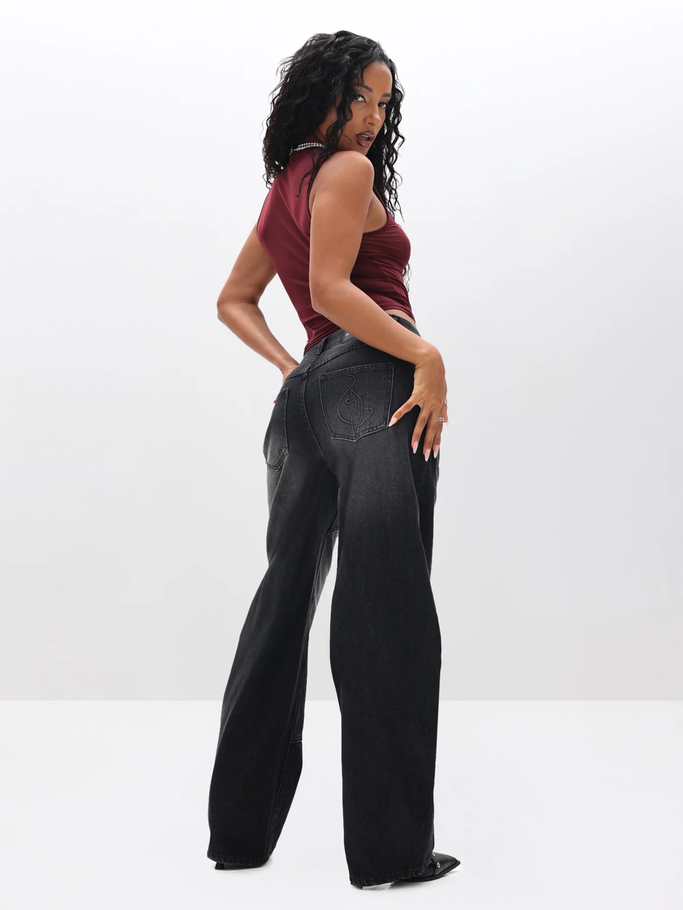 Sleeveless Sheer Mesh Top - Image 8