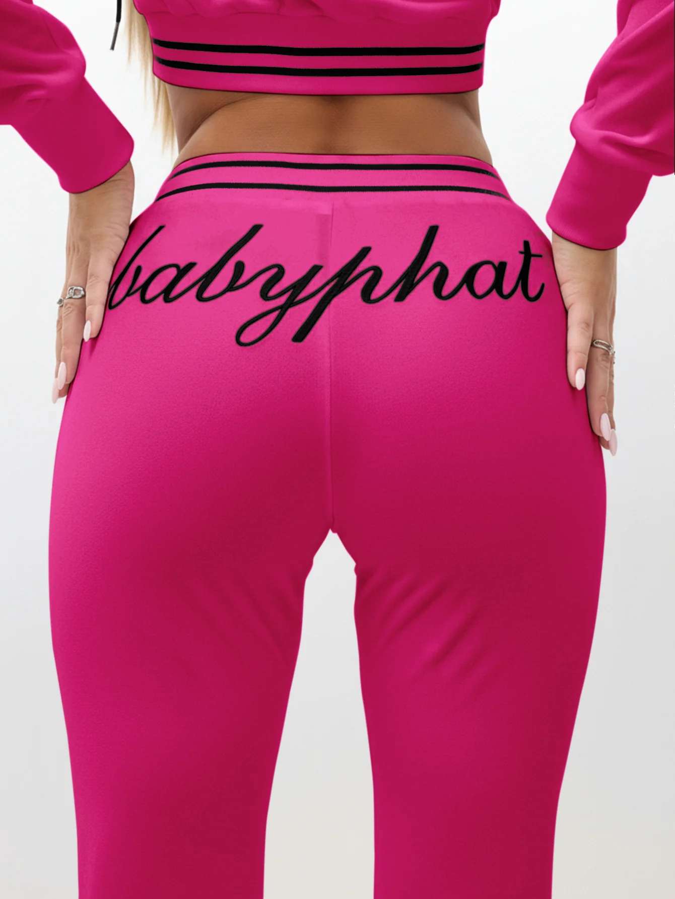 Slim Fit Velour Bootcut Pant - Image 7