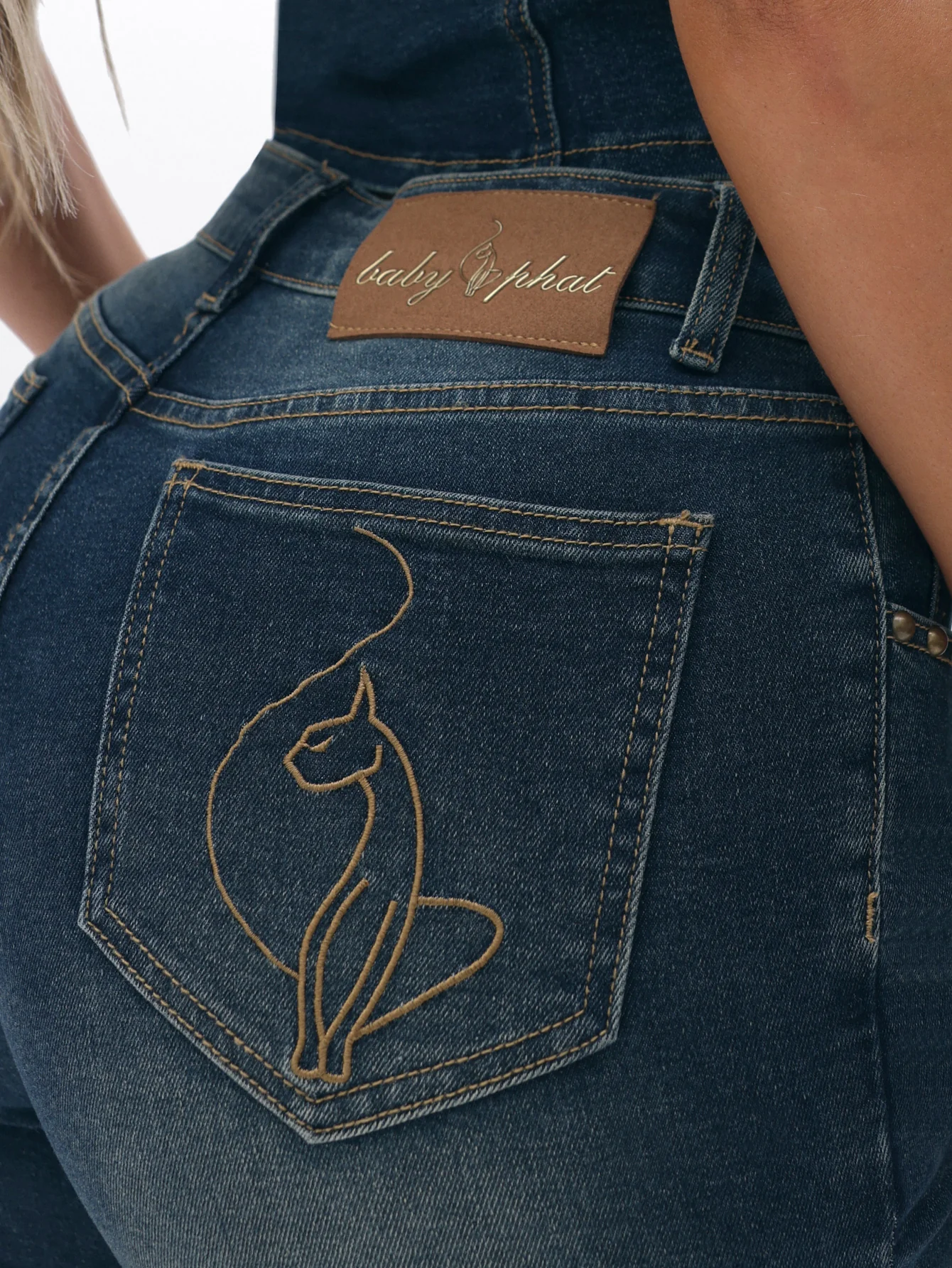 Stretch Denim Capri Jeans - Image 5