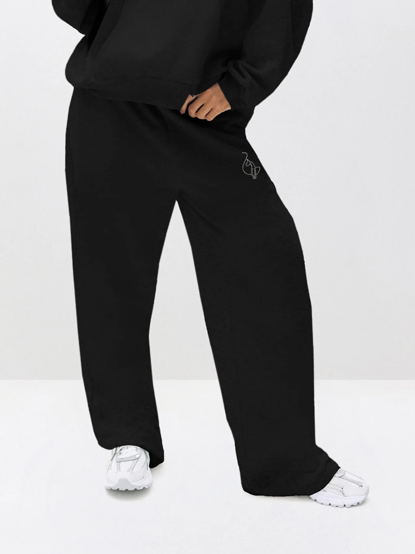 Sweatpants With Rhinestones - Image 2